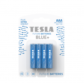 TESLA Alkaline battery AAA BLUE+[4x120]