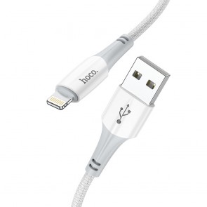 HOCO cable USB  to iPhone Lightning 8-pin 2,4A Ferry X70 1m white