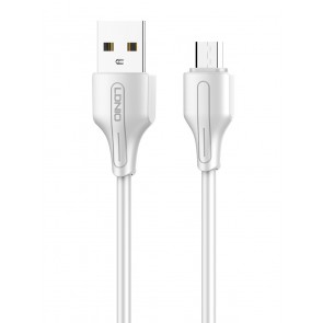 LDNIO καλώδιο Micro USB σε USB LS540, 2.4A, 20cm, λευκό
