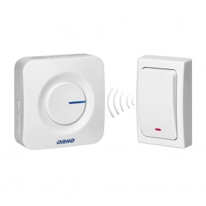 ONDO AC battery-free wireless doorbell, white (OR-DB-MT-156/W)