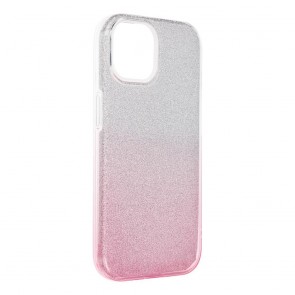 SHINING Case for IPHONE 15 clear/pink