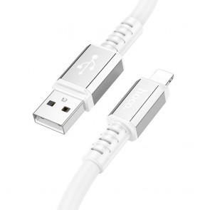 HOCO cable USB A do iPhone Lightning 8-pin 2,4A Strength X85 1m white