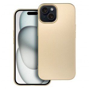 METALLIC Case for IPHONE 15 gold