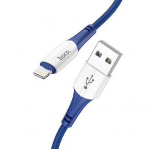 Hoco cable USB  to iPhone Lightning 8-pin 2,4A Ferry X70 1m blue