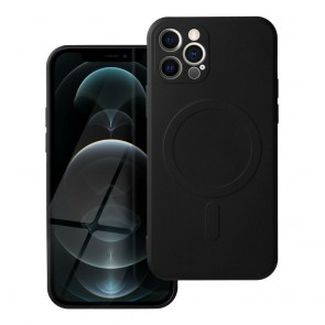 Silicone Mag Cover case for IPHONE 12 PRO black