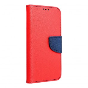 Fancy Book case for SAMSUNG A03 red / navy