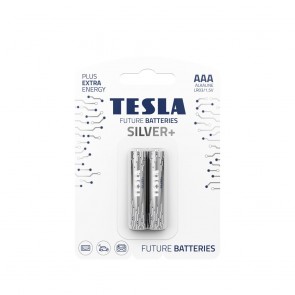 TESLA Alkaline battery AAA SILVER+[2x120]