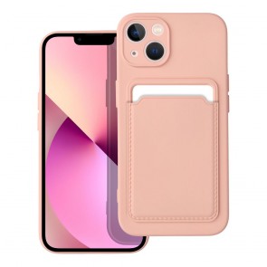 Forcell CARD Case for IPHONE 13 pink