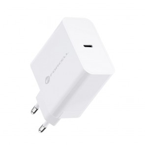 Travel Charger Forcell with USB type C socket - 3A 45W with PD and Quick Charge 4.0 function