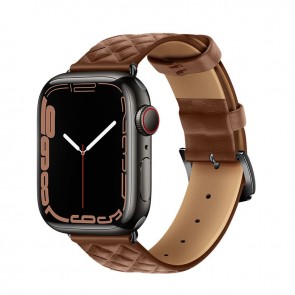HOCO strap for Apple Watch 38/40/41mm Elegant leather WA18 brown 	6931474794888	
