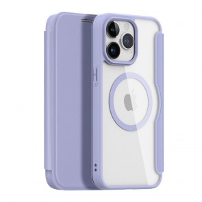 DUX DUCIS Skin X Pro - Folio Case compatible with MagSafe for Apple iPhone 15 Pro Max purple