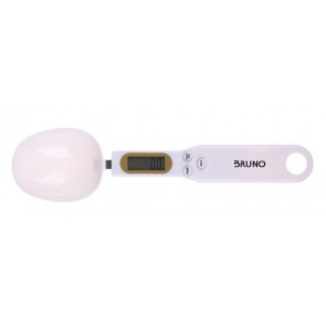 BRUNO ψηφιακή ζυγαριά-κουτάλι κουζίνας BRN-0074, έως 500g, λευκή
