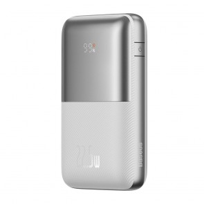 Power Bank BASEUS Bipow Pro - 20 000mAh Quick Charge PD 22,5W with cable USB to Type-C PPBD030002 white
