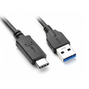 POWERTECH Καλώδιο USB 3.0 σε USB Type-C, 1m, Black