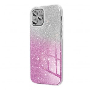 SHINING Case for XIAOMI Redmi NOTE 13 4G clear/pink