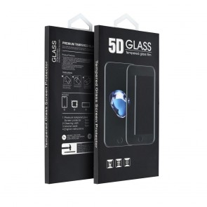 5D Full Glue Tempered Glass - for Xiaomi Redmi 9A / Redmi 9C / Redmi 9I / Redmi 9AT black