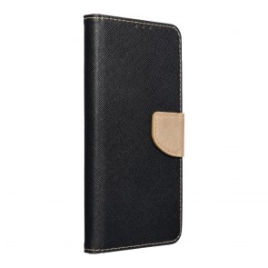 Fancy Book case for SAMSUNG A22 5G black / gold