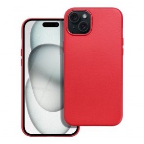 Leather Mag Cover for IPHONE 15 PLUS red