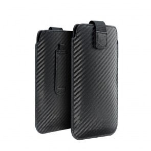 POCKET Carbon Case - Size 11 - for IPHONE 12 / 12 PRO SAMSUNG Note / Note 2 / Note 3 / Xcover 5 / S21