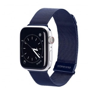DUX DUCIS Milanese - stainless steel magnetic strap for Apple Watch 38/40/41mm blue