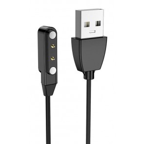 ZEBLAZE USB καλώδιο φόρτισης για smartwatch GTS 3 Plus, 60cm, μαύρο
