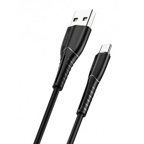 USAMS καλώδιο USB-C σε USB US-SJ366, 2A, 1m, μαύρο