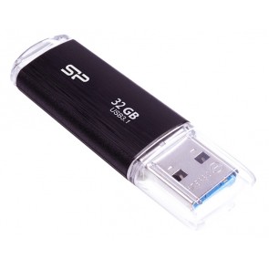 SILICON POWER USB Flash Drive Blaze B02, 32GB, USB 3.0, Black