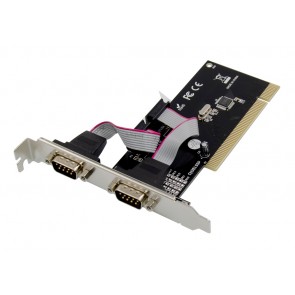 POWERTECH κάρτα επέκτασης PCI σε 2x serial ST320, WHC351Q