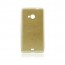Jelly Case Leather  - Micr 640 Lumia gold