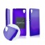 Jelly Case Flash  - SON M4 Aqua purple
