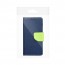 Fancy Book case for SAMSUNG A13 4G navy / lime #7