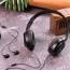 HOCO headphones W24 Enlighten headphones with mic set red