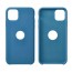 Forcell Silicone Case for IPHONE 13 PRO MAX dark blue (without hole)